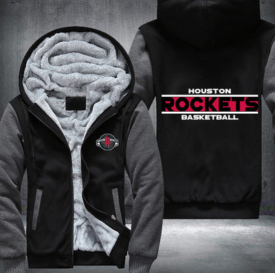 Houston Rockets Basketball Printing Fleece Hoodies Jacket