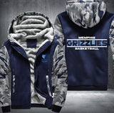 Memphis Grizzlies Basketball Printing Fleece Hoodies Jacket