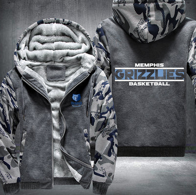 Memphis Grizzlies Basketball Printing Fleece Hoodies Jacket