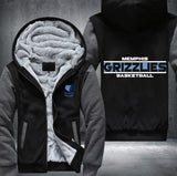 Memphis Grizzlies Basketball Printing Fleece Hoodies Jacket