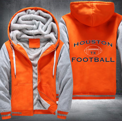 Houston Football Fleece Hoodies Jacket
