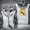 UCL Real Madrid Soccer Fleece Hoodies Jacket