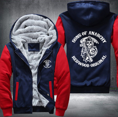 Sons Of Anarchy Redwood Original Fleece Hoodies Jacket