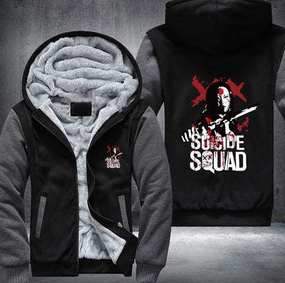 Suicide Squad Katana Fleece Hoodies Jacket
