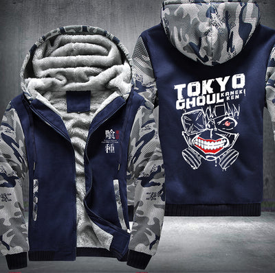 Tokyo Ghoul Kaneki Ken Fleece Hoodies Jacket