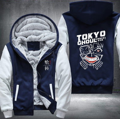 Tokyo Ghoul Kaneki Ken Fleece Hoodies Jacket