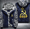 CCCP Soviet Union Fleece Hoodies Jacket
