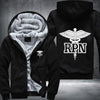 RPN registered practical nurse Printing Fleece Hoodies Jacket