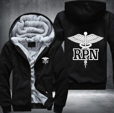 RPN registered practical nurse Printing Fleece Hoodies Jacket