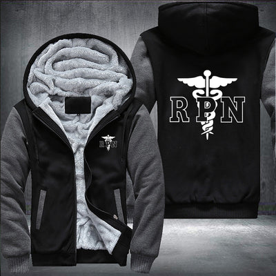 RPN register practical nurse logo Printing Fleece Hoodies Jacket