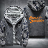 Harley Davidson Printing Fleece Hoodies Jacket