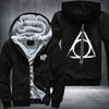 Harry Potter deathly hallows Fleece Hoodies Jacket