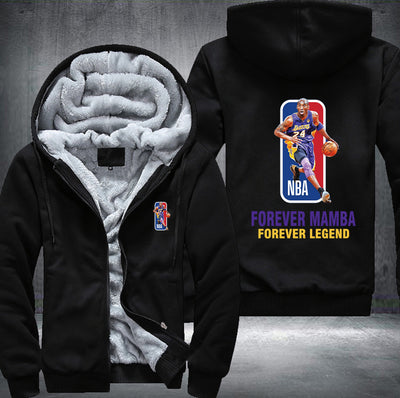 NBA Forever Mamba Forever Legend Fleece Hoodies Jacket