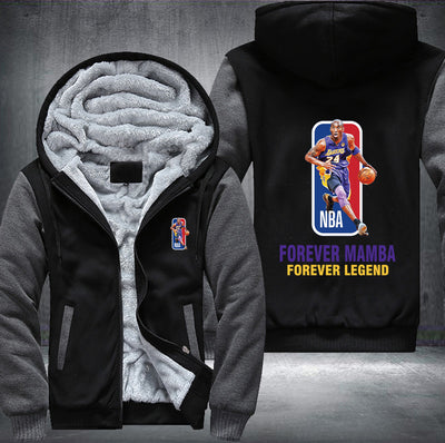 NBA Forever Mamba Forever Legend Fleece Hoodies Jacket