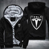 TESLA car Printing Fleece Hoodies Jacket