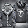 TESLA car Printing Fleece Hoodies Jacket