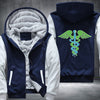 Green Blue logo RN Fleece Hoodies Jacket