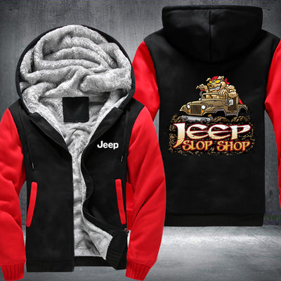 Jeep slop shop Fleece Hoodies Jacket