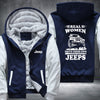 Real woman drive their own Jeeps Fleece Hoodies Jacket