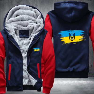 Ukraine Fleece Hoodies Jacket
