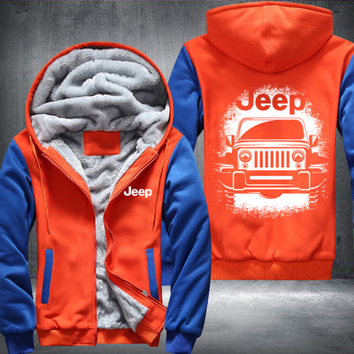 Cool JEEP Fleece Hoodies Jacket