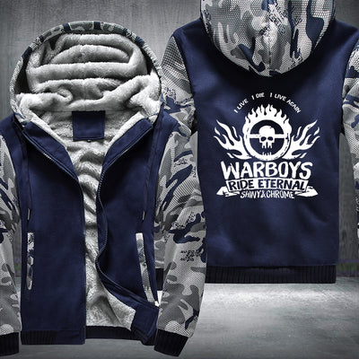 Warboys Ride Eternal Fleece Hoodies Jacket