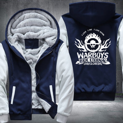 Warboys Ride Eternal Fleece Hoodies Jacket
