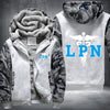 Licensed Practical Nurse LPN Printing Fleece Hoodies Jacket