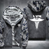 LVN Vocational nurse Printing Fleece Hoodies Jacket
