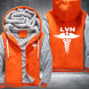 LVN Vocational nurse Printing Fleece Hoodies Jacket