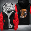 Boxer dog Printing Fleece Hoodies Jacket