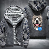 dog breeds the American pitbull Printing Fleece Hoodies Jacket