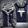 Licensed Vocational Nurses LVN Printing Fleece Hoodies Jacket