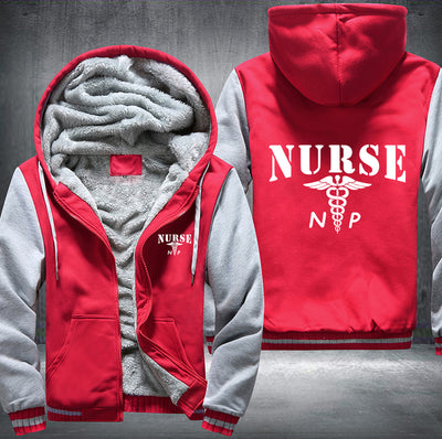 Nurse practitioner Printing Fleece Hoodies Jacket