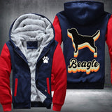 Beagle dog Fleece Hoodies Jacket