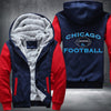 Chicago Football Fleece Hoodies Jacket