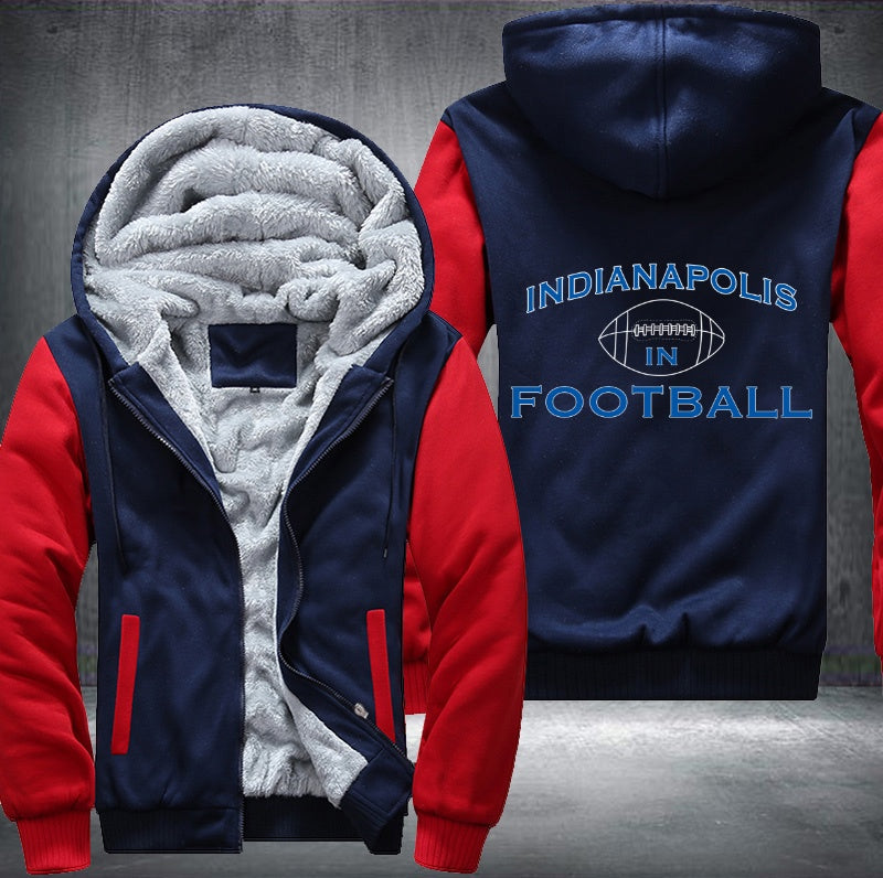 Indianapolis Football Fleece Hoodies Jacket