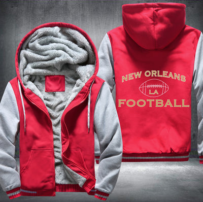 New Orleans Football Fleece Hoodies Jacket