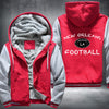 LA New Orleans Football Fleece Hoodies Jacket