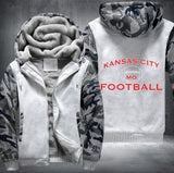 Kansas City Football Fleece Hoodies Jacket