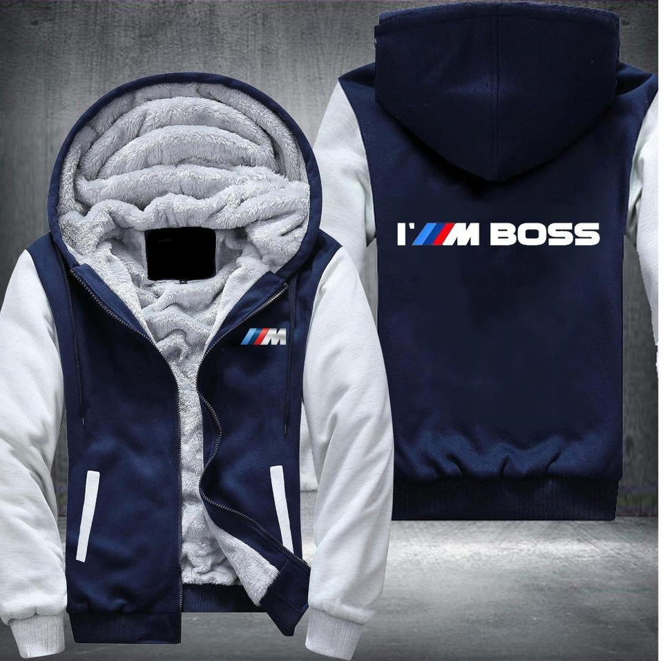 BMW IM BOSS Fleece Hoodies Jacket